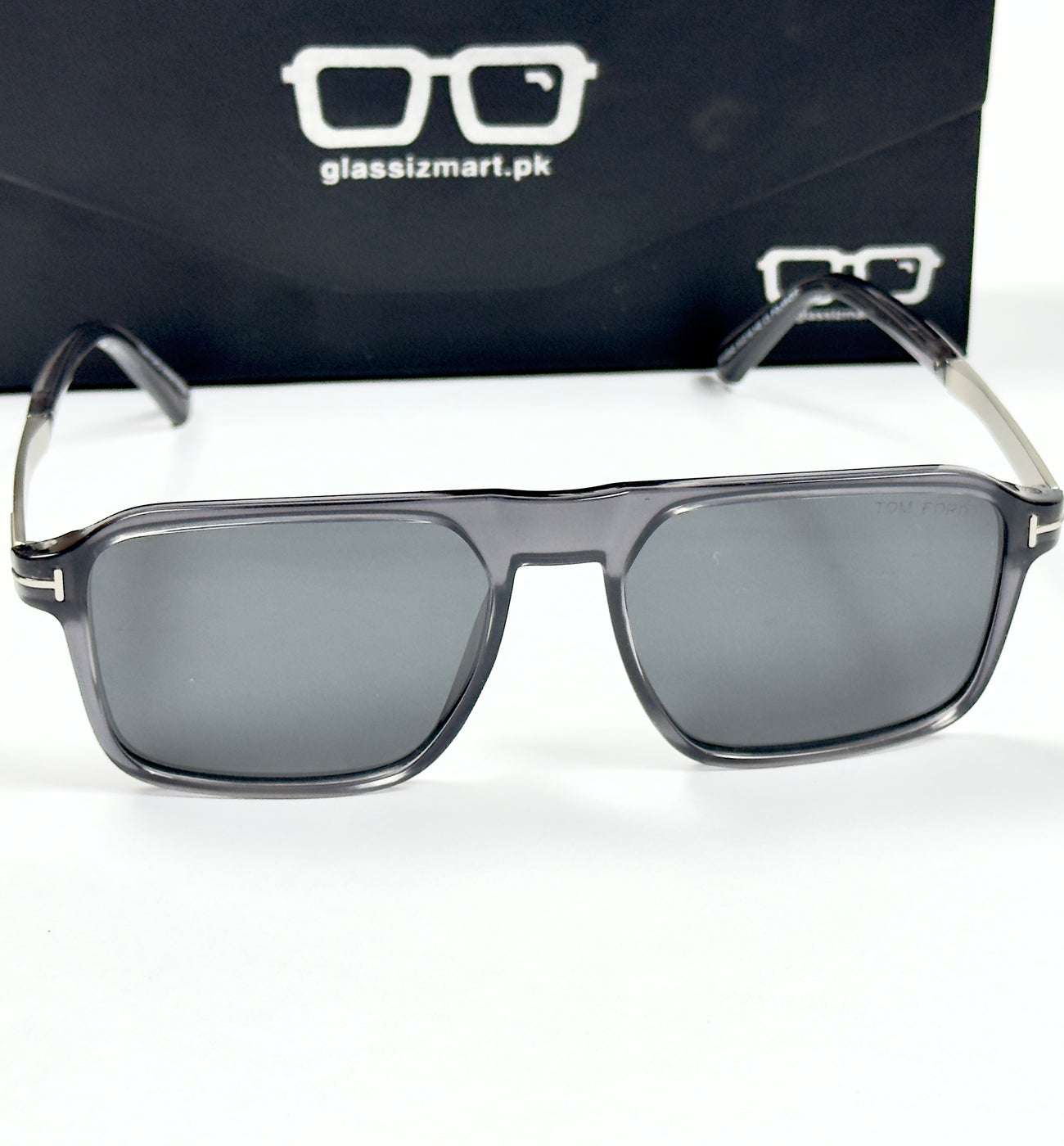 Tom Ford – 2045 - 54 - Silver Grey – Acetate - Metal - Sunglasses – Unisex