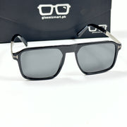 Tom Ford – 2045 - 54 - Silver Black – Acetate - Metal - Sunglasses – Unisex