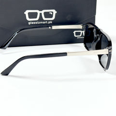 Tom Ford – 2045 - 54 - Silver Black – Acetate - Metal - Sunglasses – Unisex