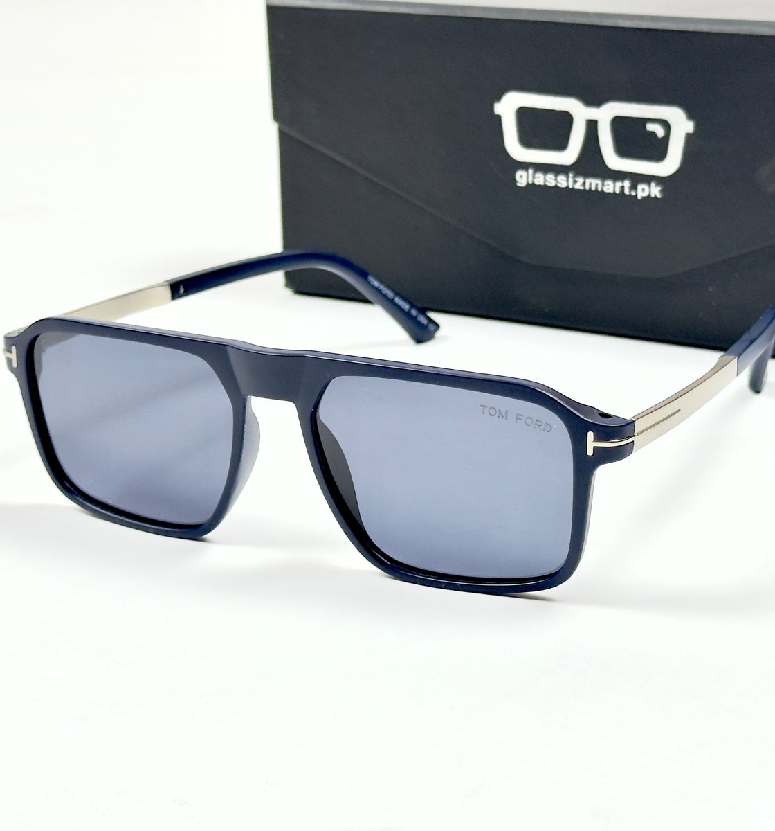 Tom Ford – 2045 - 54 - Silver Blue – Acetate - Metal - Sunglasses – Unisex