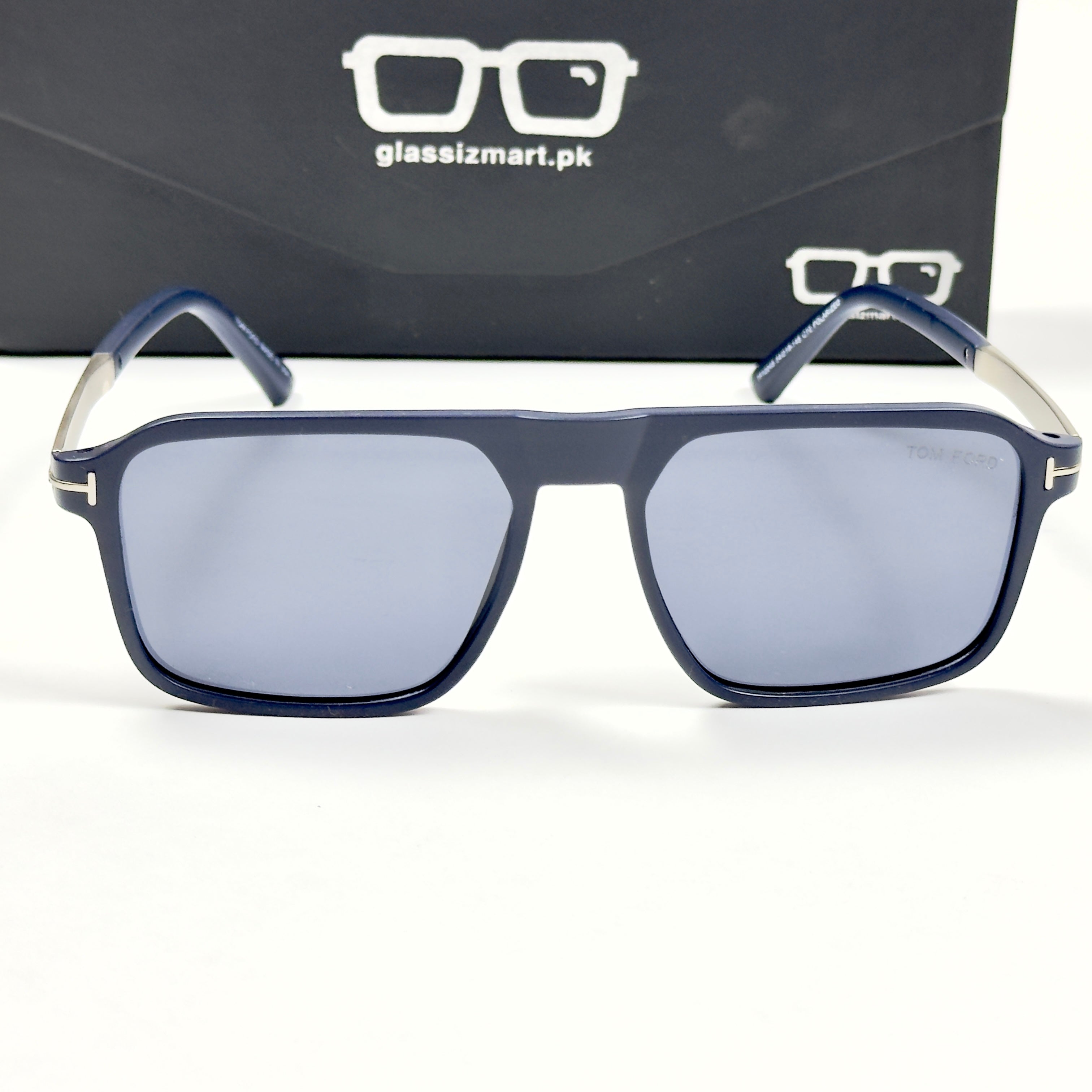 Tom Ford – 2045 - 54 - Silver Blue – Acetate - Metal - Sunglasses – Unisex