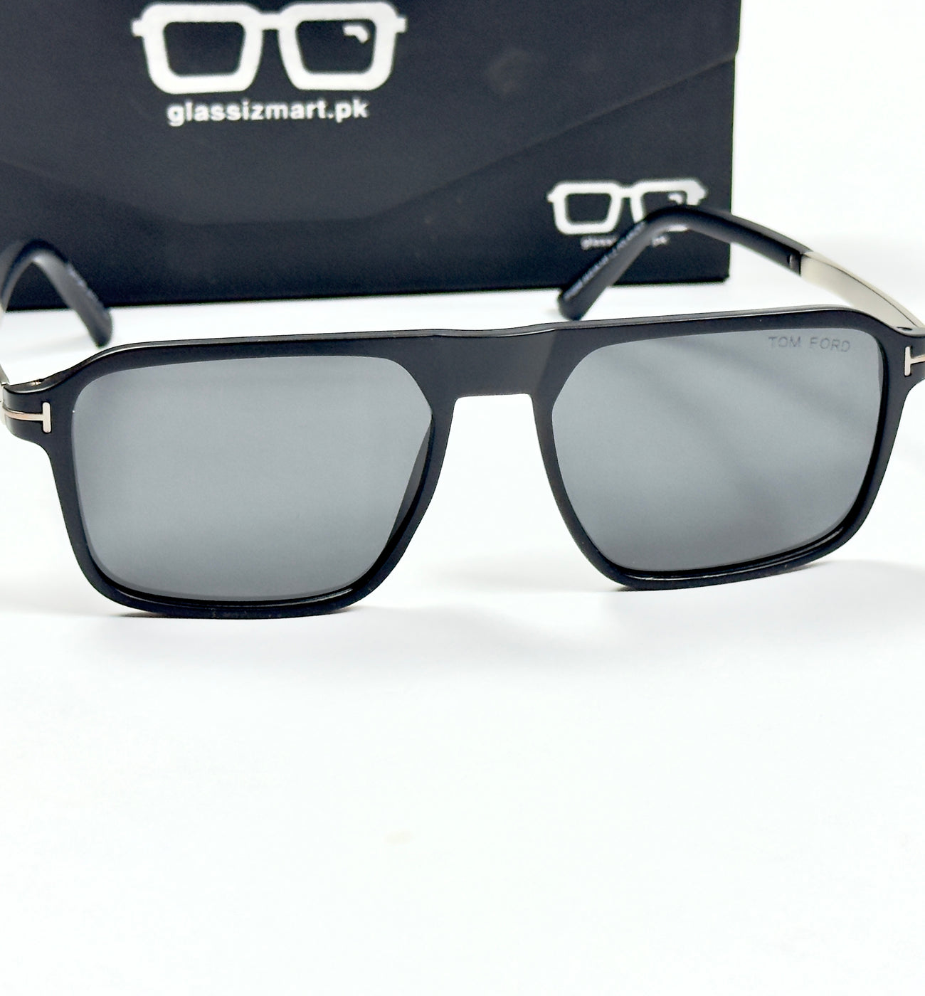 Tom Ford – 2045 - 54 - Silver Matte Black – Acetate - Metal - Sunglasses – Unisex