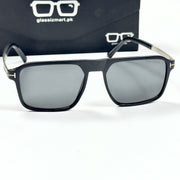 Tom Ford – 2045 - 54 - Silver Matte Black – Acetate - Metal - Sunglasses – Unisex