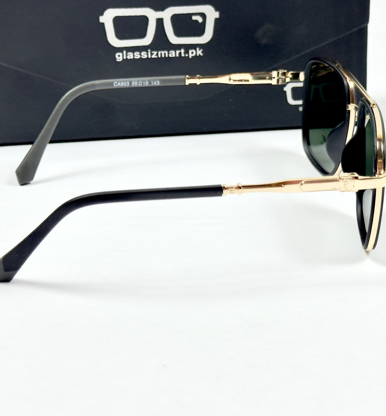 Cartier – 903 - 55 – Golden Green - Metal - Sunglasses – Unisex