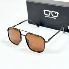 Cartier – 903 - 55 – Brown - Metal - Sunglasses – Unisex