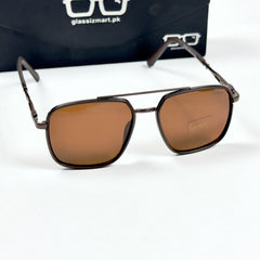 Cartier – 903 - 55 – Brown - Metal - Sunglasses – Unisex