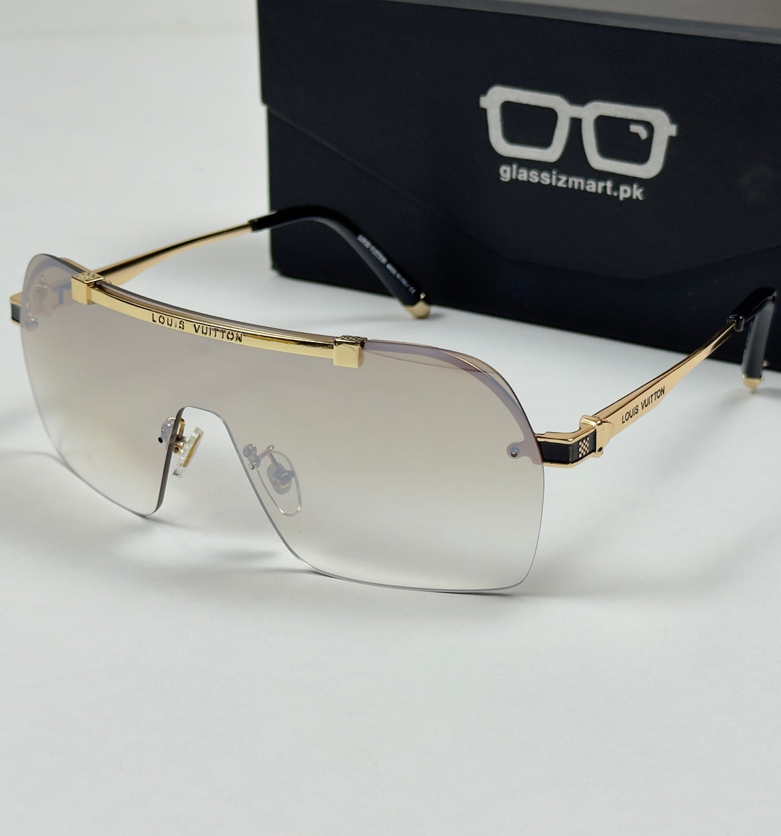Louis Vuitton – 1232 - 137 – Golden Gradient - Metal - Sunglasses – Unisex