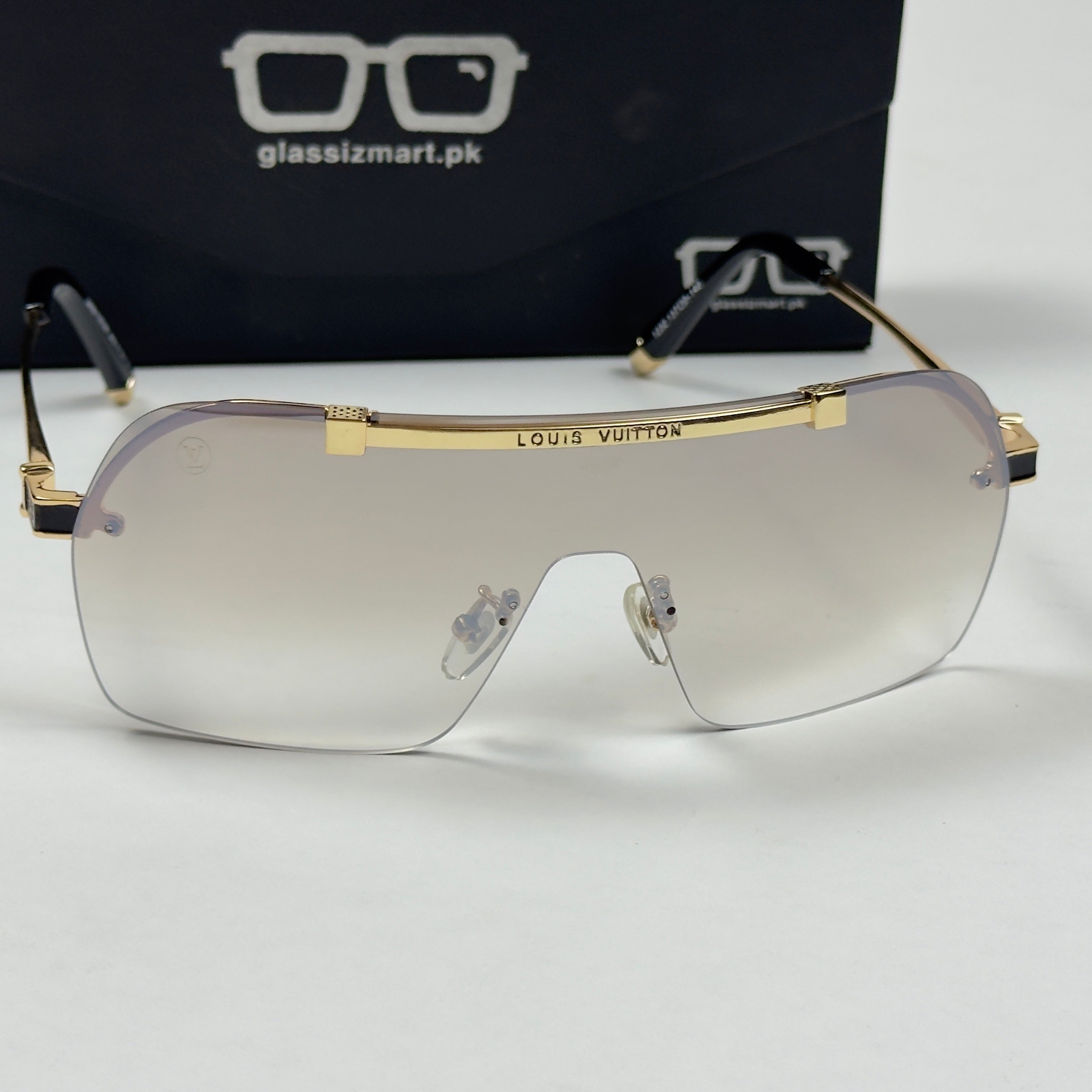 Louis Vuitton – 1232 - 137 – Golden Gradient - Metal - Sunglasses – Unisex