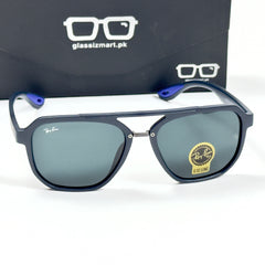 RayBan – 4602 – 54 – Blue –  Acetate- Sunglasses – Unisex (Glass Lens)