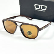 RayBan – 4602 – 54 – Brown –  Acetate- Sunglasses – Unisex (Glass Lens)