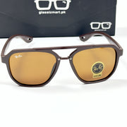 RayBan – 4602 – 54 – Brown –  Acetate- Sunglasses – Unisex (Glass Lens)