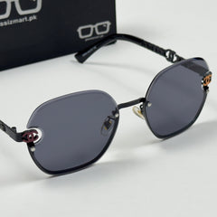 Chanel – 95053 – 60 – Black – Metal – Sunglasses – Ladies