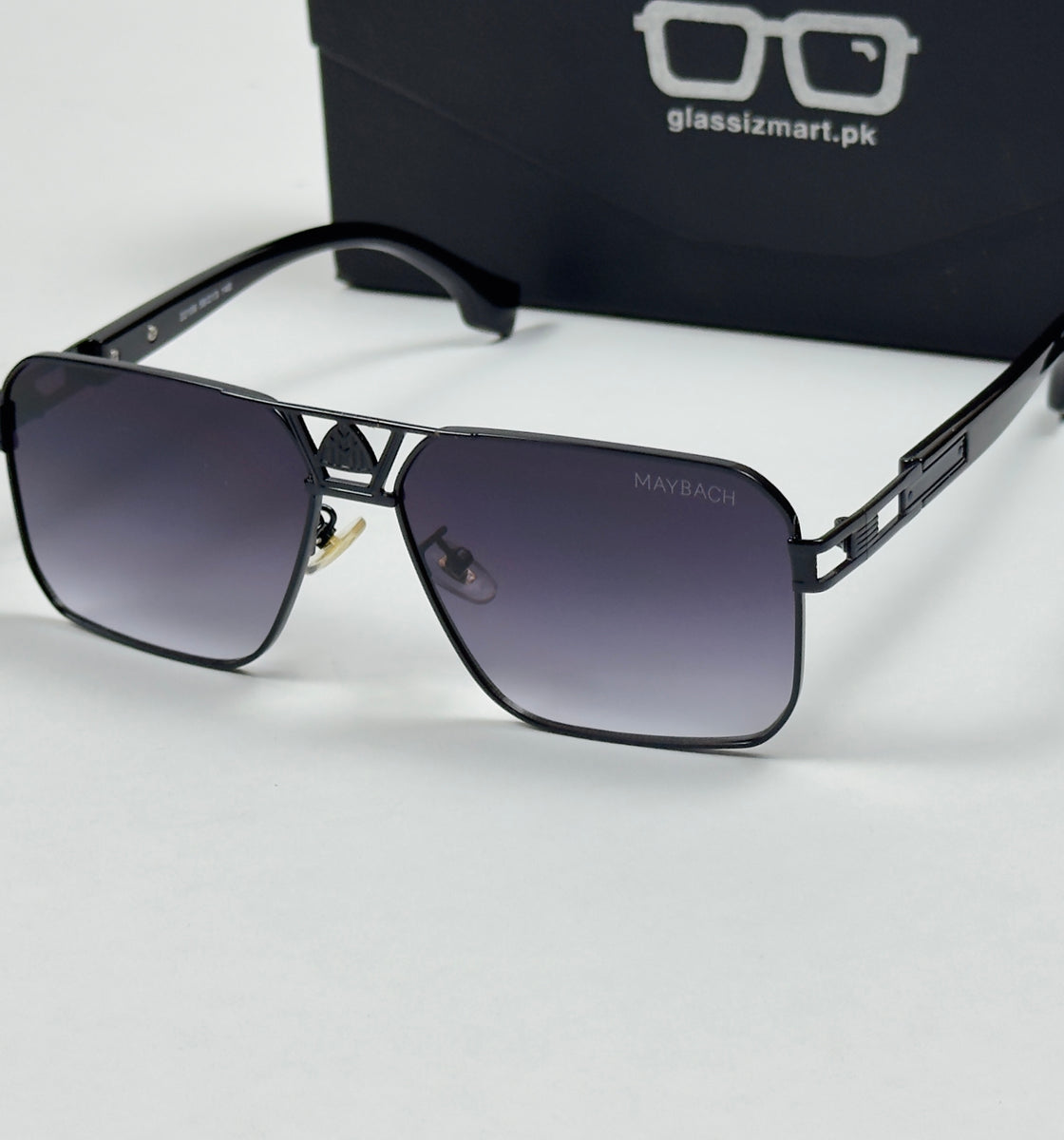 Maybach – 22106 – 58 – Black Gradient – Metal – Sunglasses – Unisex