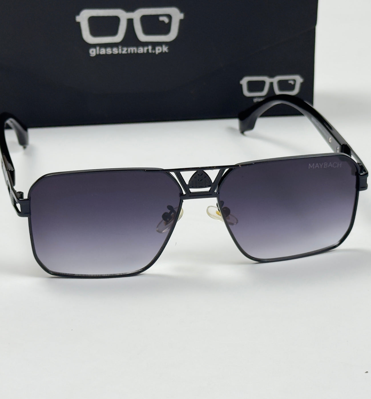 Maybach – 22106 – 58 – Black Gradient – Metal – Sunglasses – Unisex