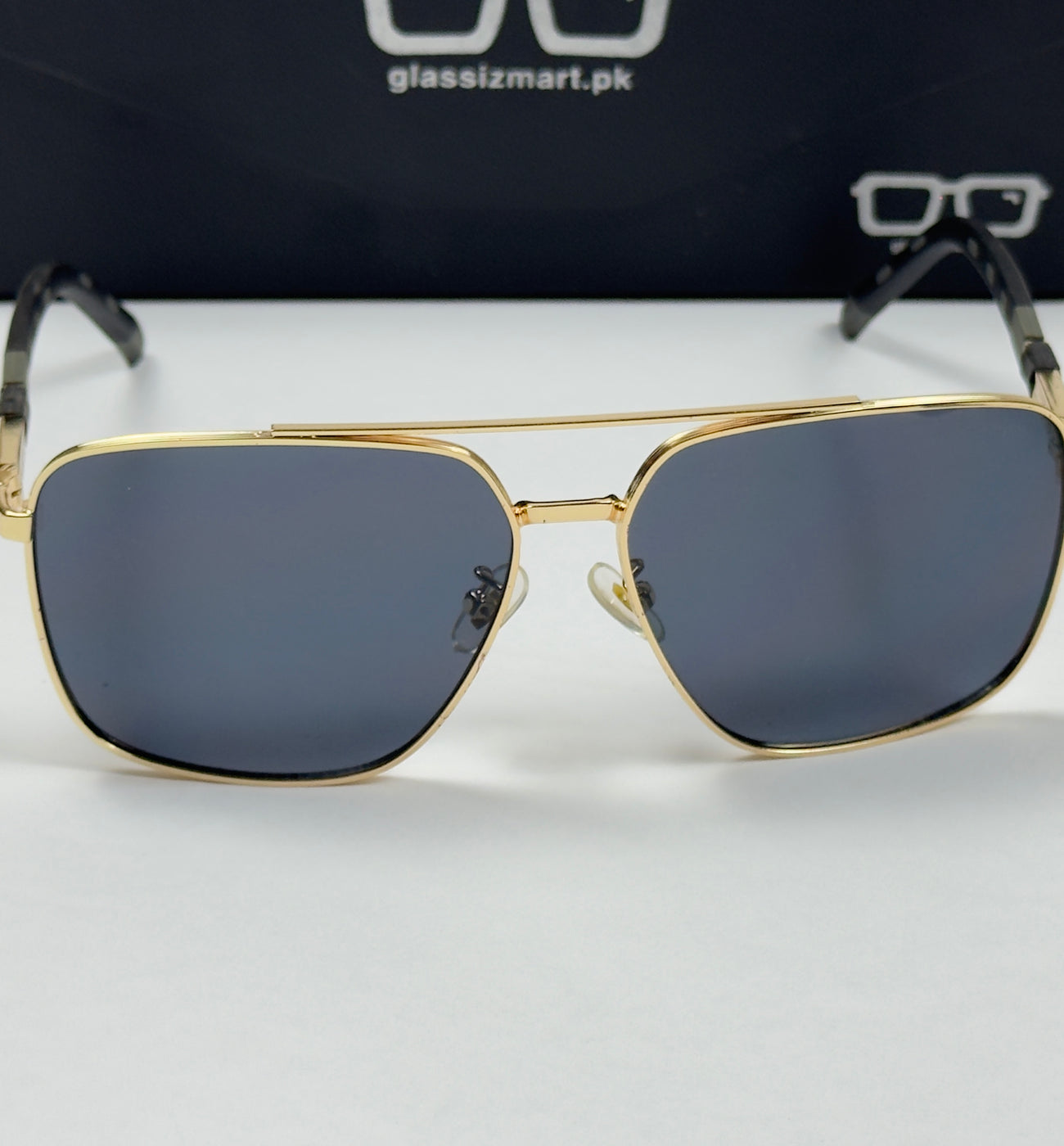 Dolce & Gabbana – 10488 – 57 – Golden Black – Metal – Sunglasses – Unisex