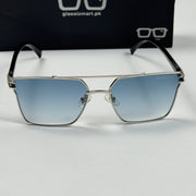 Burberry – 22088 – 64 – Silver Blue – Acetate – Sunglasses – Unisex