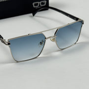 Burberry – 22088 – 64 – Silver Blue – Acetate – Sunglasses – Unisex