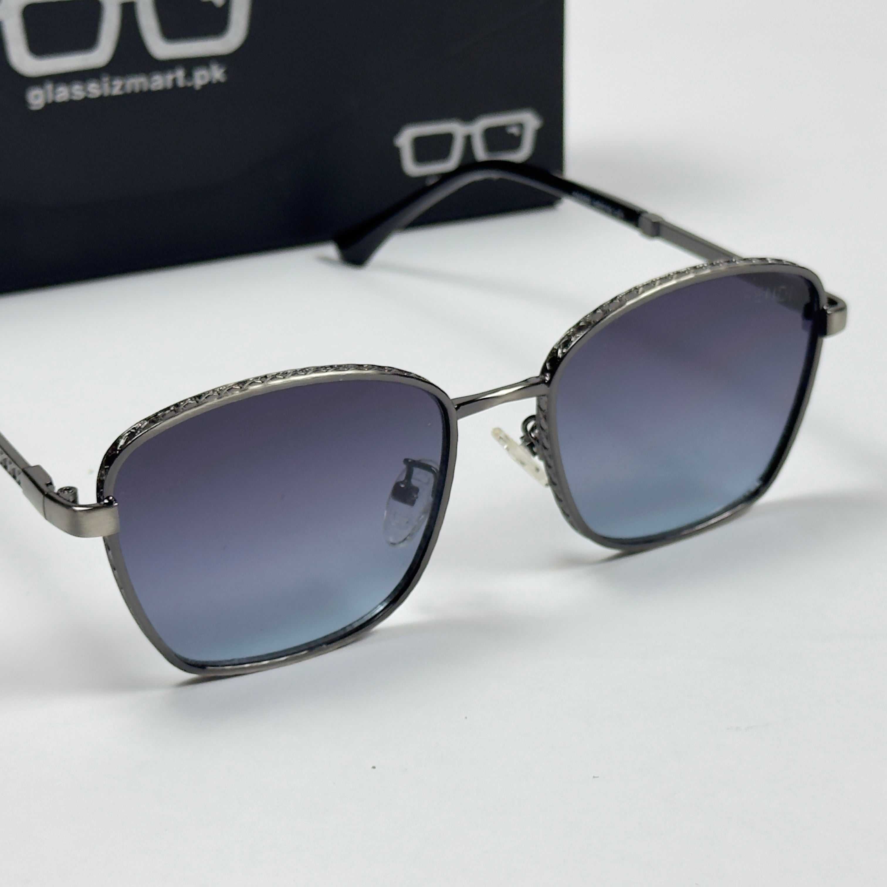Fendi – 24669 - 56 – Grey Gradient - Metal - Sunglasses – Unisex -