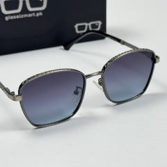 Fendi – 24669 - 56 – Grey Gradient - Metal - Sunglasses – Unisex -