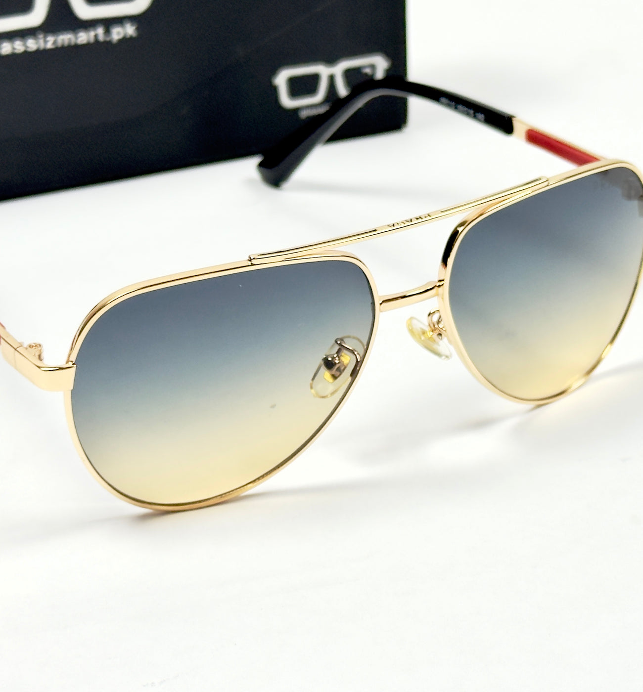 Prada – 112 - 59 – Golden Multi - Metal - Sunglasses – Unisex