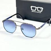 Louis Vuitton – 23004 – 64 – Grey Blue – Metal – Sunglasses – Unisex