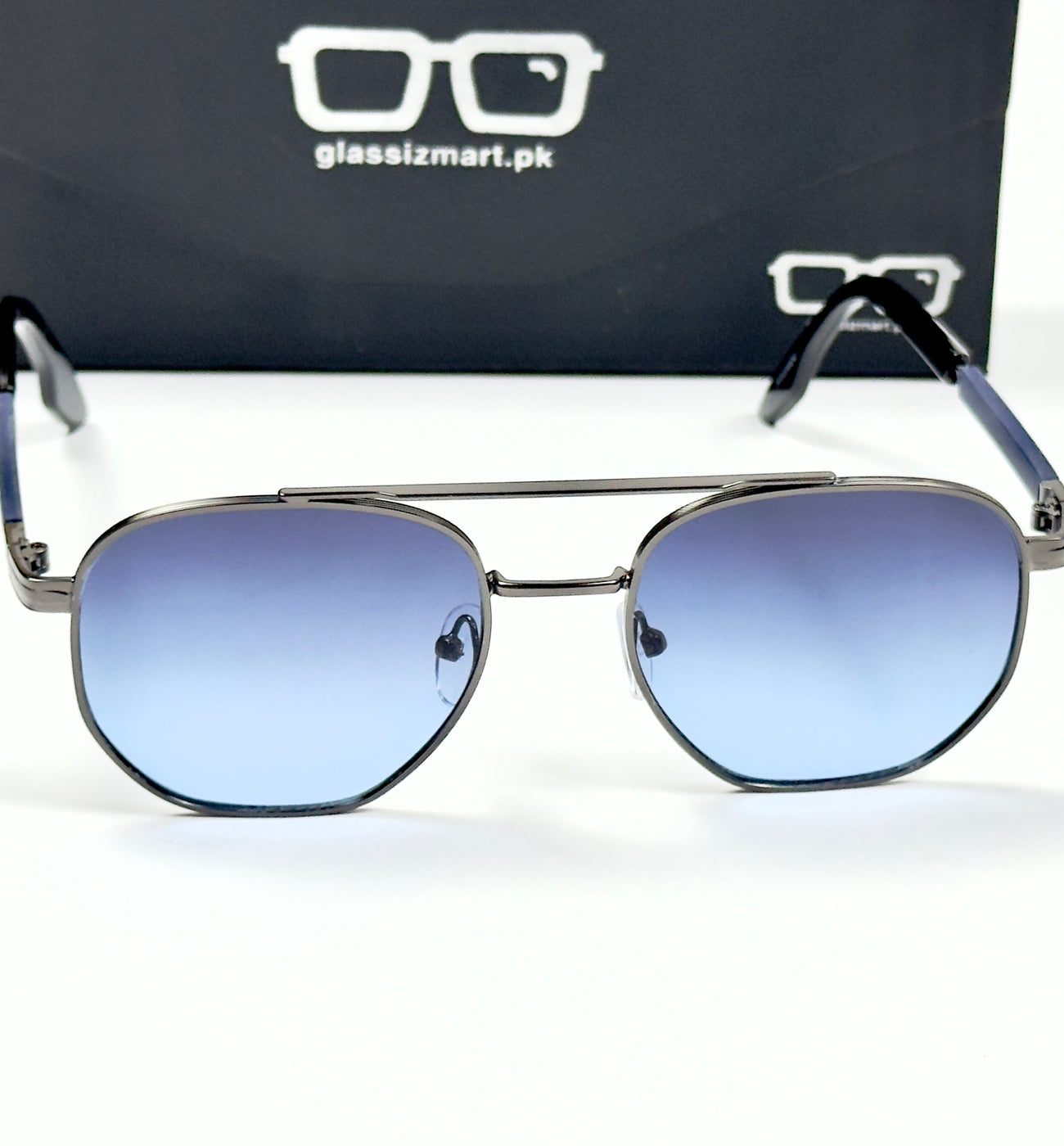 Louis Vuitton – 23004 – 64 – Grey Blue – Metal – Sunglasses – Unisex
