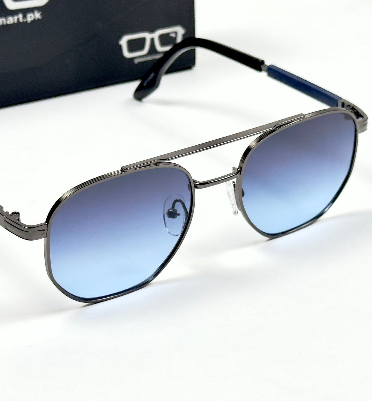 Louis Vuitton – 23004 – 64 – Grey Blue – Metal – Sunglasses – Unisex
