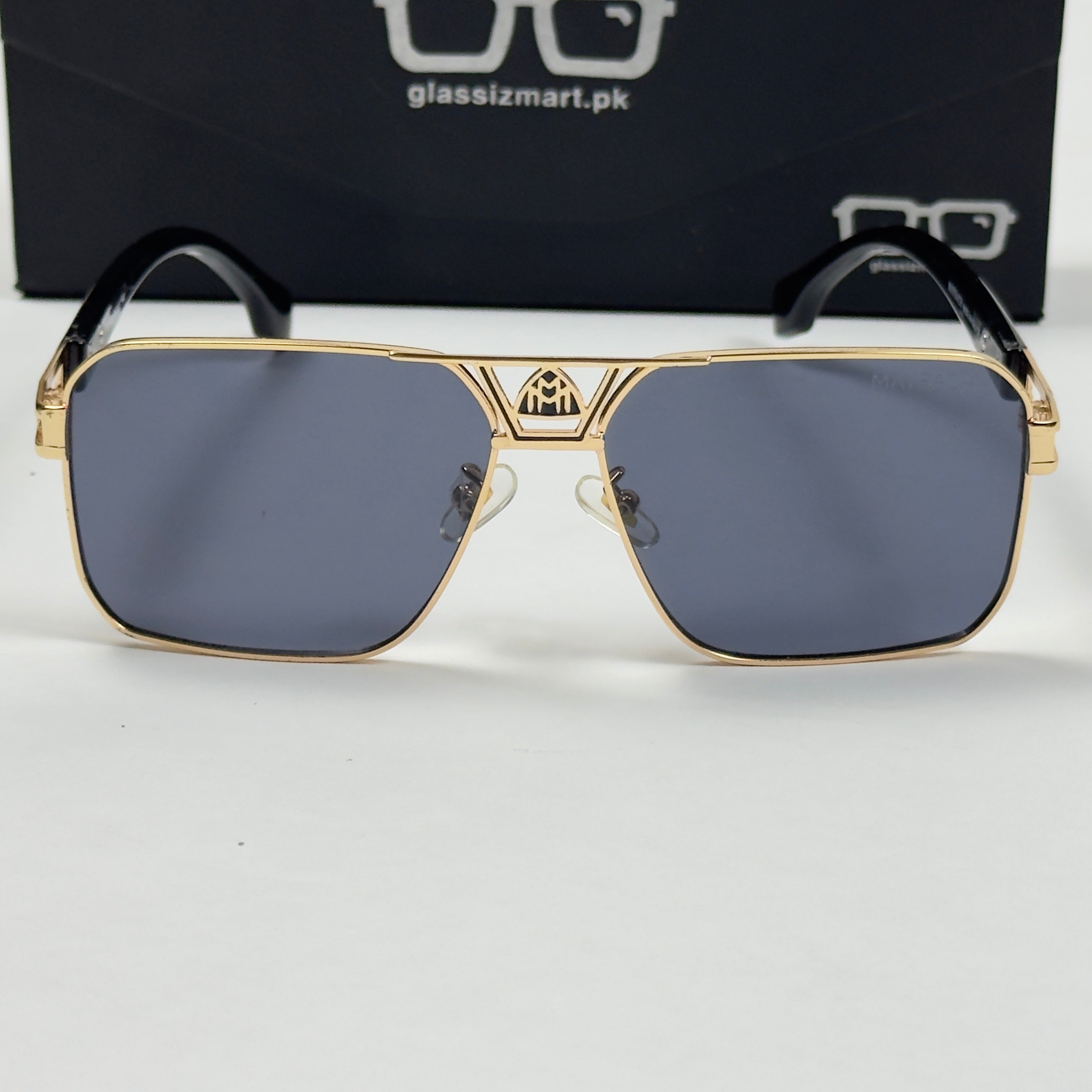 Maybach – 22106 – 58 – Golden Black – Metal – Sunglasses – Unisex