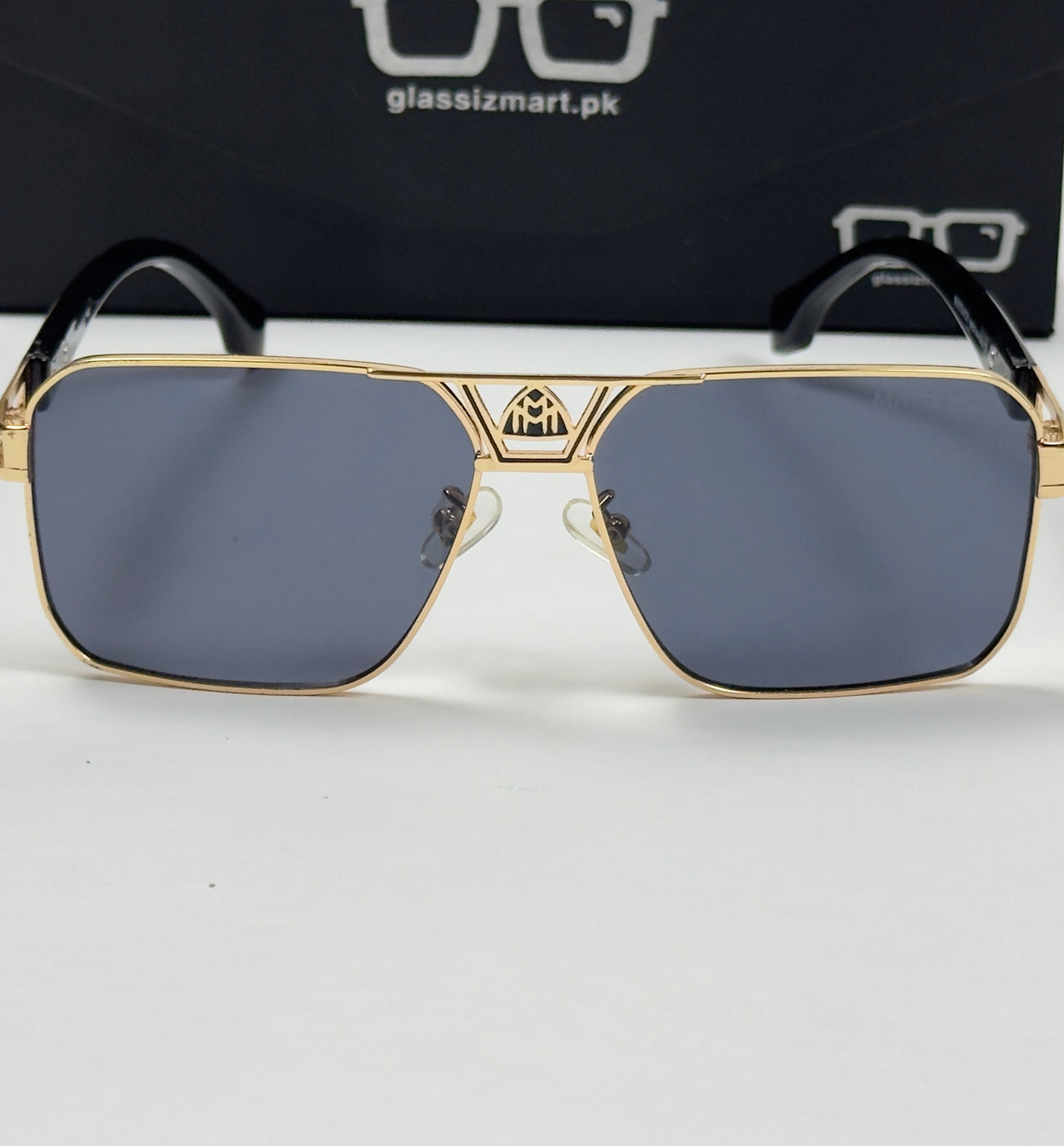 Maybach – 22106 – 58 – Golden Black – Metal – Sunglasses – Unisex