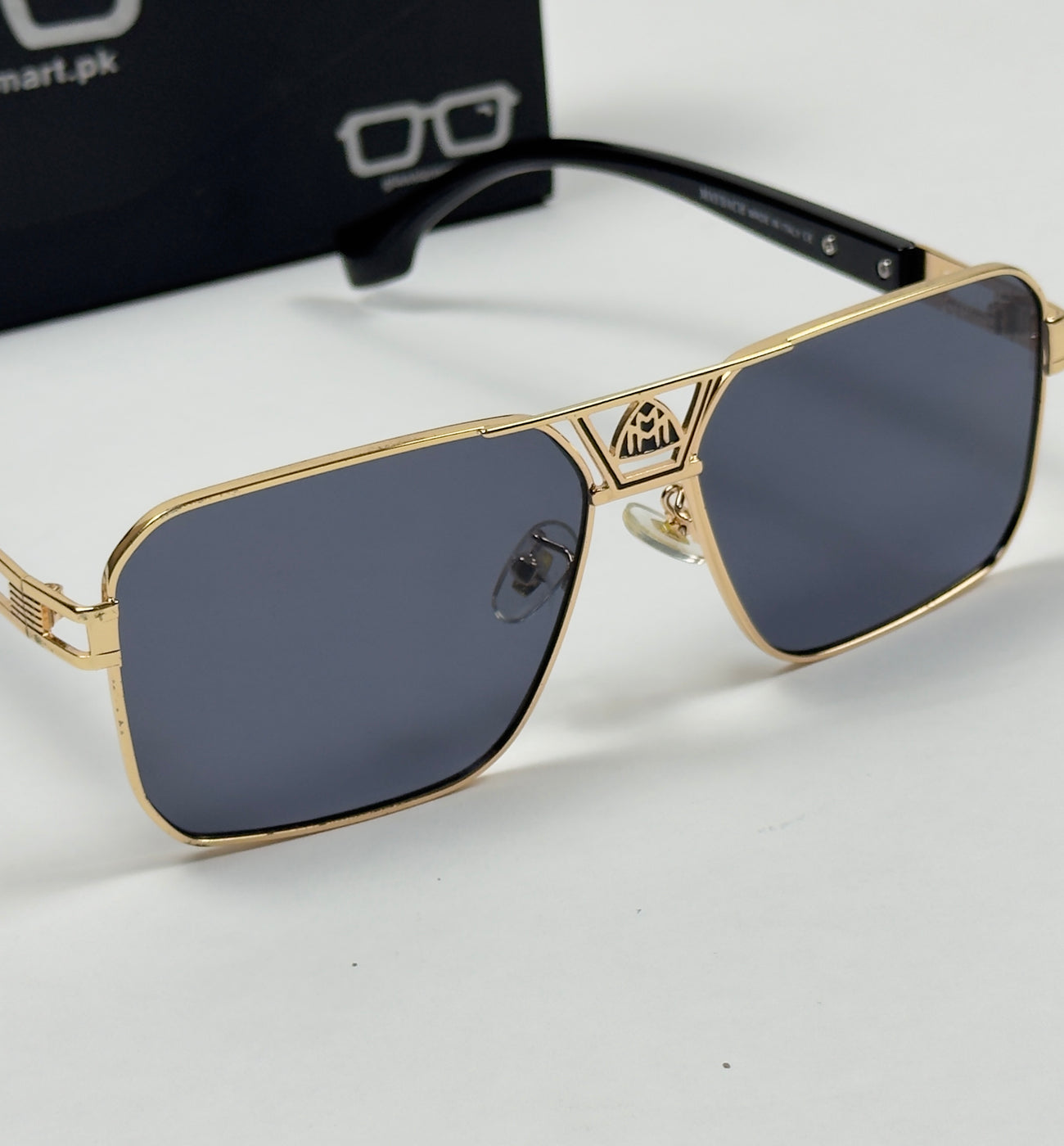 Maybach – 22106 – 58 – Golden Black – Metal – Sunglasses – Unisex