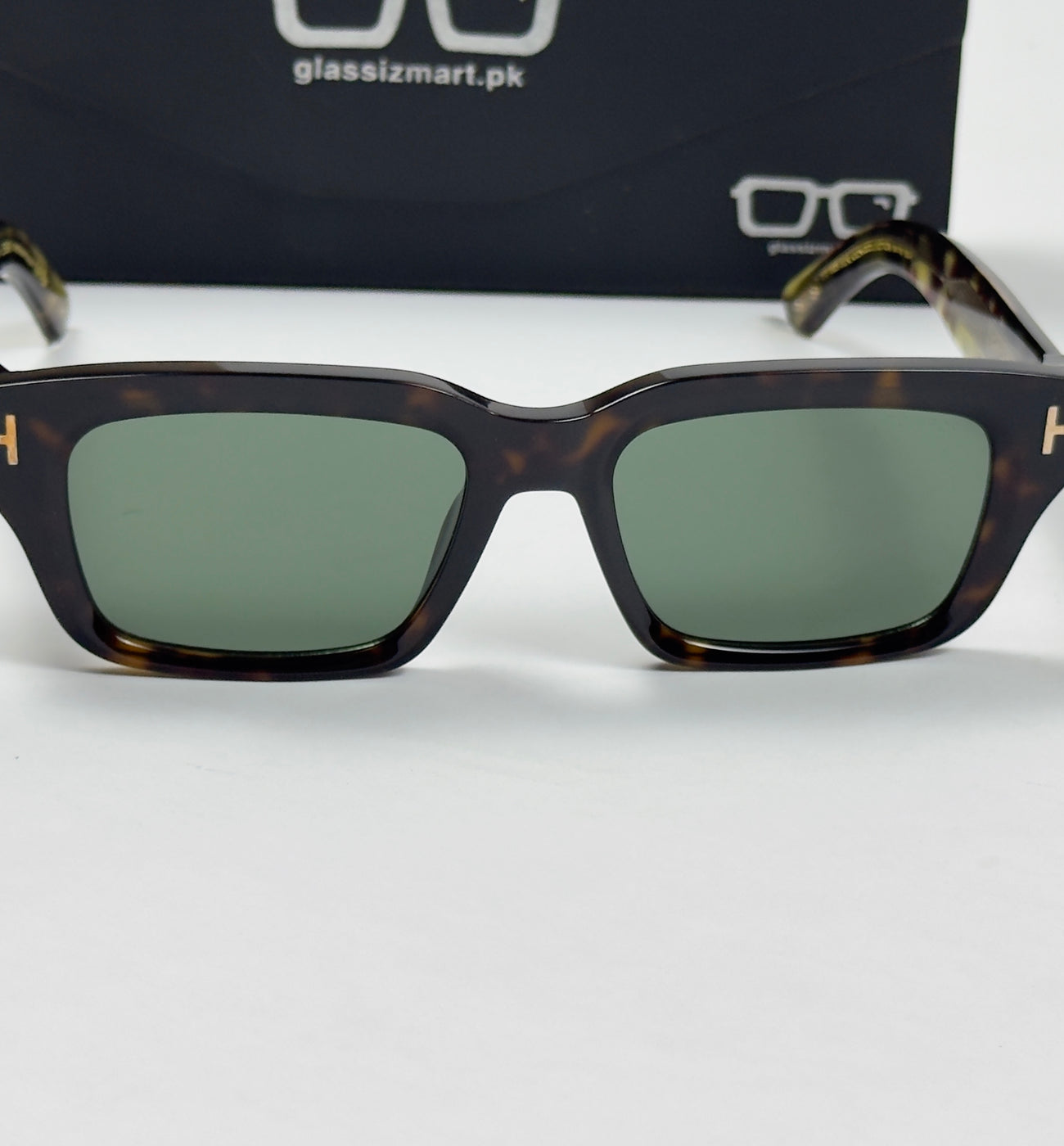 Tom Ford – 120S – 54 – Tortoise Green –  Acetate - Sunglasses – Unisex - Premium