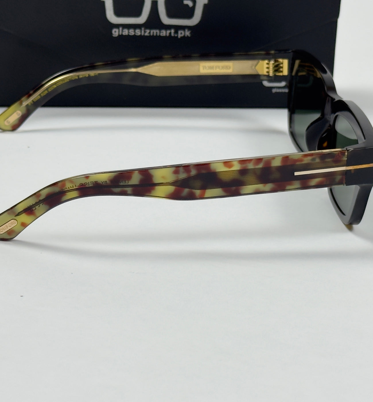 Tom Ford – 120S – 54 – Tortoise Green –  Acetate - Sunglasses – Unisex - Premium
