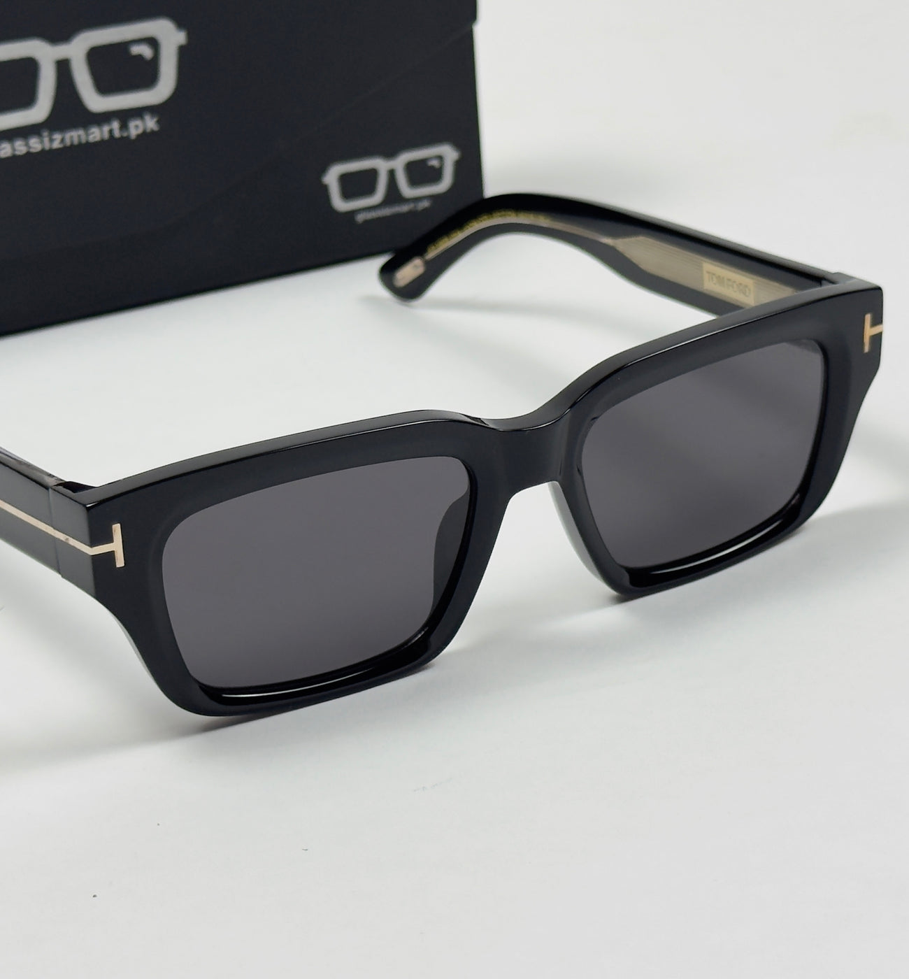 Tom Ford – 120S – 54 – Black –  Acetate - Sunglasses – Unisex - Premium