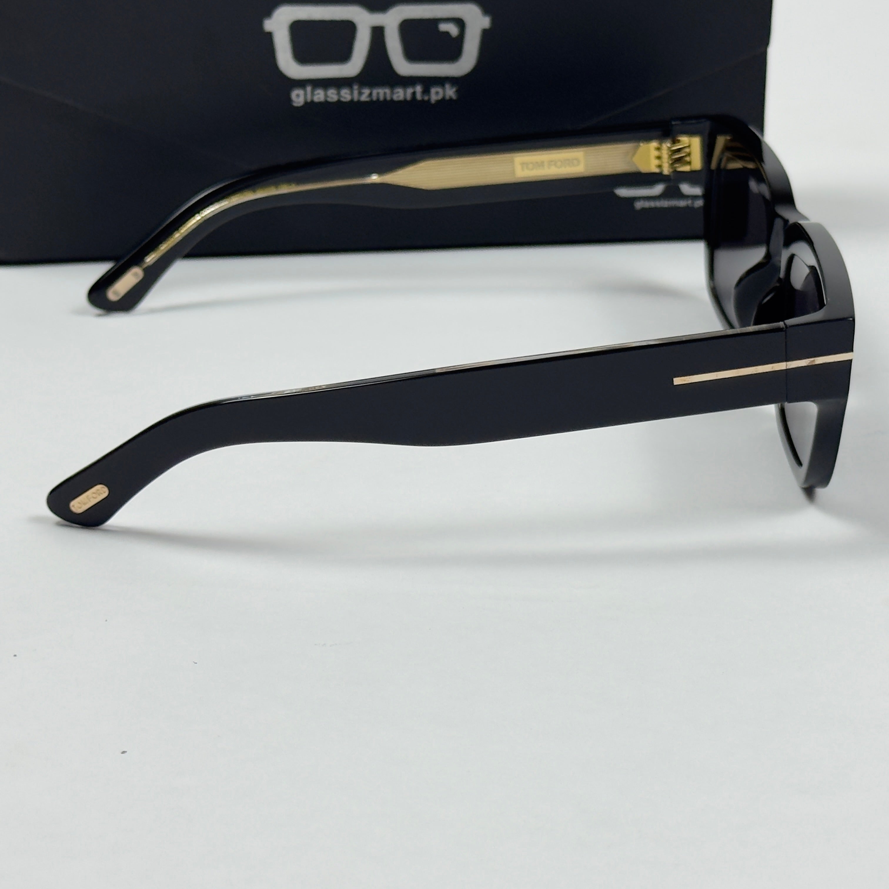 Tom Ford – 120S – 54 – Black –  Acetate - Sunglasses – Unisex - Premium