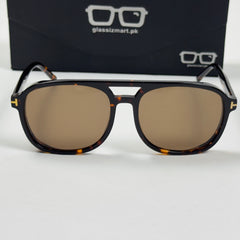 Tom Ford – 1022 - 58 - Tortoise Brown – Acetate - Sunglasses – Unisex - Premium