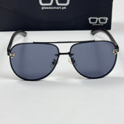 Cartier – 23058 – 59 – Black – Metal – Sunglasses – Unisex