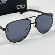 Cartier – 23058 – 59 – Black – Metal – Sunglasses – Unisex