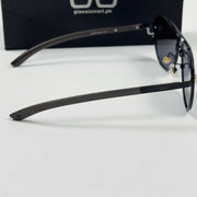 Cartier – 23058 – 59 – Black – Metal – Sunglasses – Unisex