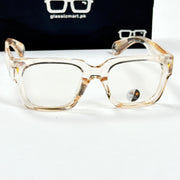 Moscot – P391 - 50 - Transparent Orange – Acetate – Optics - Unisex (Transition)