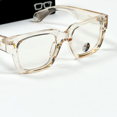 Moscot – P391 - 50 - Transparent Orange – Acetate – Optics - Unisex (Transition)