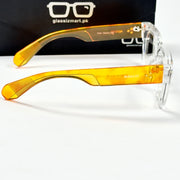 Moscot – P391 - 50 - Transparent Yellow – Acetate – Optics - Unisex (Transition)