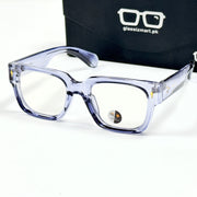 Moscot – P391 - 50 - Transparent Blue – Acetate – Optics - Unisex (Transition)