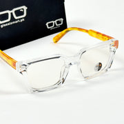 Moscot – P318 - 50 - Transparent Yellow – Acetate – Optics - Unisex (Transition)