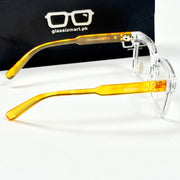 Moscot – P318 - 50 - Transparent Yellow – Acetate – Optics - Unisex (Transition)