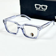 Moscot – P318 - 50 - Transparent Blue – Acetate – Optics - Unisex (Transition)
