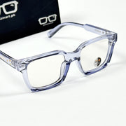 Moscot – P318 - 50 - Transparent Blue – Acetate – Optics - Unisex (Transition)