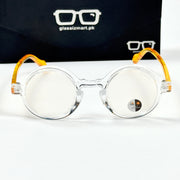 Moscot – P336 - 46 - Transparent Yellow – Acetate – Optics - Unisex (Transition)