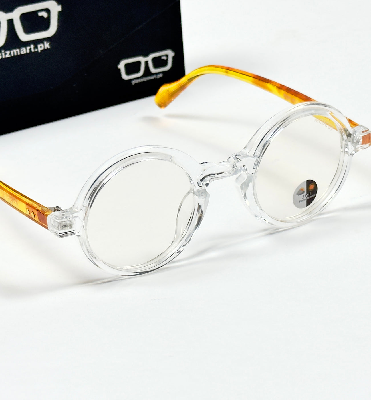 Moscot – P336 - 46 - Transparent Yellow – Acetate – Optics - Unisex (Transition)