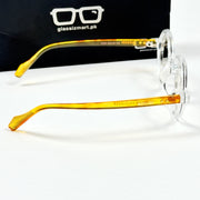 Moscot – P336 - 46 - Transparent Yellow – Acetate – Optics - Unisex (Transition)