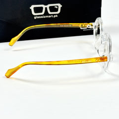 Moscot – P336 - 46 - Transparent Yellow – Acetate – Optics - Unisex (Transition)